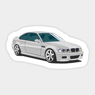 BMW M3 e46 Sticker